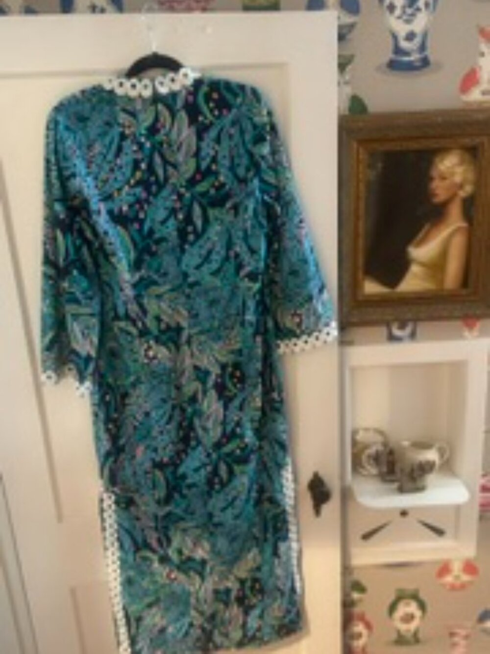 Former Cover Shot LILLY PULITZER maxi. Screams, "I Have Arrived" sz 12 - Picture 4 of 4